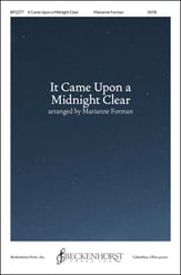 It Came Upon a Midnight Clear SATB choral sheet music cover